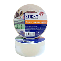 Скотч STICKY 48мм*25м 150мкм малярный (1/36) 