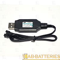 Зарядное устройство ET USB-7.4VSM черный разъем, 4-х контактный . Выход 2SLi, 1000mА