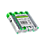 Батарейка GREEN POWERlab LR6 AA Shrink 4 Alkaline 1.5V (4/40/1000)