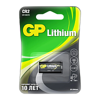Батарейка GP CR2 BL1 Lithium 3V (1/10/450)