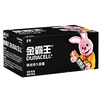 Батарейка Duracell CN Basic LR6 AA БОКС40 Alkaline 1.5V (Китай) (40/480) 