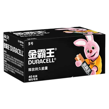 Батарейка Duracell CN Basic LR6 AA БОКС40 Alkaline 1.5V (Китай) (40/480) 