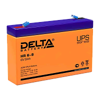 Аккумулятор свинцово-кислотный Delta HR 6-9 6V 9Ah 