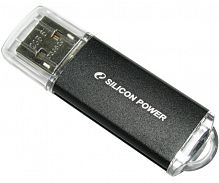 Флеш-накопитель Silicon Power Ultima II 4GB USB2.0 пластик черный  | Ab-Batteries | Элементы питания и аксессуары для сотовых оптом