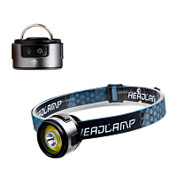 Фонарь налобный Без бренда T040(XPG-COB) черный