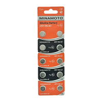 Батарейка Minamoto G7/LR926/LR57/395A/195 BL10 Alkaline 1.5V (10/200/10000) 