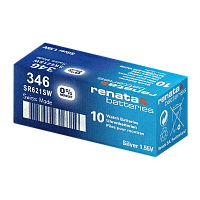 Батарейка Renata 346 (SR712SW) Silver Oxide 1.55V (1/10/100) 