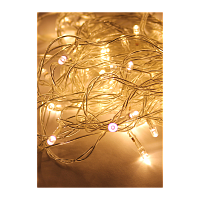 #Гирлянда Космос 80LED 8.8м лампочки нить 8 режимов белый (1/50)