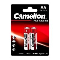 Батарейка Camelion Plus LR6 AA BL2 Alkaline 1.5V (2/24/432/17280) 