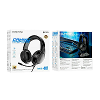 Наушники полноразмерные Borofone BO109 Bountiful с микр. игровые черный (1/20)