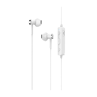 Наушники вставные HOCO ES21 bluetooth 4.2 с микр. белый (1/63)