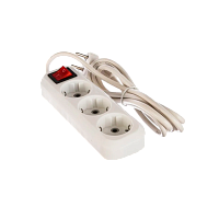 Удлинитель SPARK LUX 320 3р.С/З 16A 8.0м с выкл. белый (1/48)