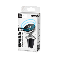 Держатель автомобильный GFPower CH-07 в воздуховод поворотный магнит серебряный (1/200)