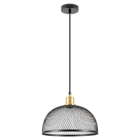 Светильник потолочный Camelion PL-575-1 Альви 60W E27 подвес черный