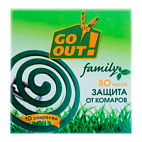 Спирали Go Out без запаха черный (1/24/120)