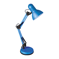 Светильник настольный Camelion KD-313 60W 230V E27 на основании синий (1/6)
