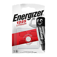 Батарейка Energizer CR1225 BL1 Lithium 3V (1/10/140)