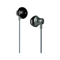 Наушники вставные HOCO M18 с микр. серый (1/30/300)