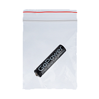 Аккумулятор Li-ion GoPower 10440 Б/УП 3.6V 350mAh б/з без выводов выс.конт. (1/100/600) 