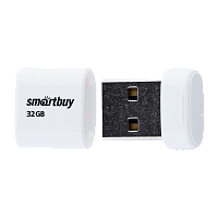Флеш-накопитель Smartbuy Lara 32GB USB2.0 пластик белый