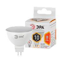 Лампа светодиодная ЭРА MR16 GU5.3 5W 2700К 220-240V софит Eco матовая (1/10/100)