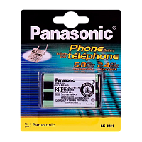 Аккумулятор для радиотелефонов Panasonic 2XAAA BL1 NI-MH 500mAh (1/6) 