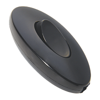 Выключатель для бра Makel 1-клав.пластик черный 10064 (1/60)