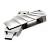 Флеш-накопитель Borofone Soul BUD3 16GB USB3.0 Type-C (m) металл серый (1/25)