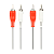Кабель Smartbuy KA-221 2xRCA (m)-2xRCA (m) 1.8м силикон серый (1/50)