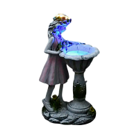 Фигурка Космос "Лесная фея" пластик солнечная батарея (1/4)