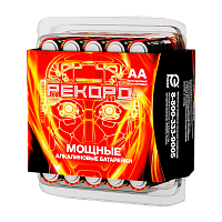 Батарейка Рекорд LR6 AA БОКС30 Alkaline 1.5V (1/30) 