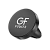 Держатель автомобильный GFPower CH-01 в воздуховод магнит черный (1/300)