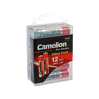 Батарейка Camelion Plus LR03 AAA BOX12 Alkaline 1.5V (12/288/576)