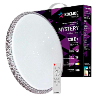 Светильник настенно-потолочный Космос MYSTERY Premium 120W 230V LED накладной пульт ДУ белый (1/3)