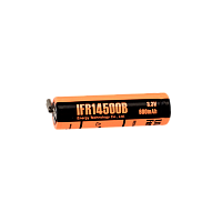 Аккумулятор ET для Moser IFR14500B 3.3V P/N: 1584-7100 (ET), 600мАч (1/600)