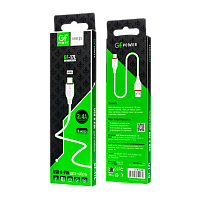 Кабель GFPower 17L USB (m)-Lightning (m) 1.0м 2.4A ПВХ белый (1/648)