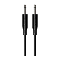 Кабель AUX Borofone BL26 Jack 3.5mm (m)-Jack 3.5mm (m) 1м ПВХ черный (1/1000) 