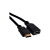 Кабель GoPower удлинитель HDMI 2.0 (m)-HDMI (f) 0.5м ПВХ черный Premium Zip-Lock c подвесом (1/250)