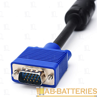 Кабель Atcom AT5261 VGA (m)-VGA (m) 1.8м ПВХ стаб.напр. Full HD 1080p синий (1/80)