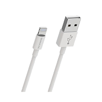 Кабель Borofone BX22 USB (m)-Lightning (m) 1.0м 2.0A ПВХ белый (1/648)