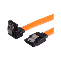 Кабель GoPower SATA (m)-SATA (m) 0.5м силикон ver.3.0 оранжевый в пакете (1/250)