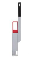 Зажигалка пьезо HomeStar HS-1205 серый (1/30)