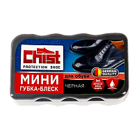 Губка для гладкой кожи CHIST Мини 50х40х40мм черный (1/48)