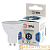 Лампа галогенная ЭРА MR16 GU10 12W 4000К 220V софит 50мм матовая
