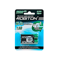 Аккумулятор ROBITON 2500NZAA-2 Ni-Zn AA 2500мВтч, 1500мАч BL2