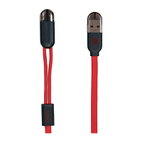 USB Кабель REMAX Binary 2in1 (Micro-Iphone 5/6/7/SE) 1M RC-025t Красный