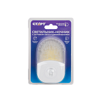 Ночник Старт Meteorite NL 2LED 220V диммируемый белый (1/20)