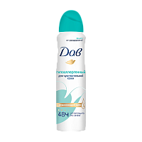 Дезодорант женский Dove Бережная забота спрей 150мл (1/6) 