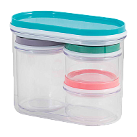 Набор контейнеров для хранения SB-1 Рыжий кот универсальный 4шт. (1/12/48)