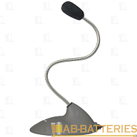 Микрофон Defender MIC-111 конденсаторный 54 дБ 1.5м серый (1/100)